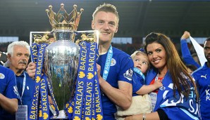 Jamie Vardy und Leicester City gewannen völlig überraschend den Titel in England