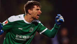 Ron-Robert Zieler spielte bei Hannover 96 die komplette Saison durch