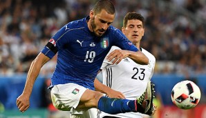 Leonardo Bonucci gehörte gegen Deutschland zu Italiens besten