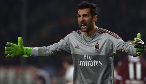 Diego Lopez hat bei Milan seinen Stammplatz an das Talent Gianluigi Donnarumma verloren