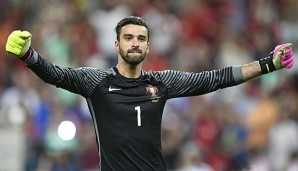 Rui Patricio feierte vor wenigen Tagen den EM-Titel mit Portugal