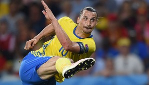 Ibrahimovic schied bei der EM mit Schweden nach der Gruppenphase aus