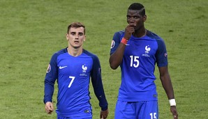 Antoine Griezmann und Paul Pogba verloren das EM-Finale gegen Portugal