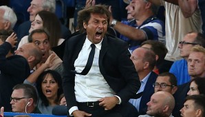 Antonio Conte lebt seine Emotionen an der Seitenlinie voll aus