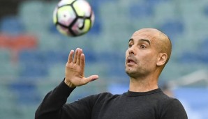 Pep Guardiola startet in seine erste Saison als City-Coach