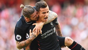 Coutinho schnürte am ersten Spieltag einen Doppelpack gegen Arsenal