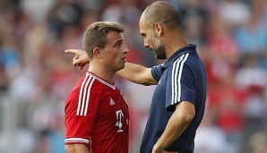 Xherdan Shaqiri wurde unter Pep Guardiola bei den Bayern ausgemustert