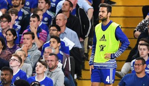 Cesc Fabregas wurde beim FC Chelsea zum Zuschauer degradiert