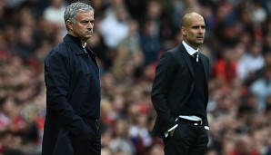 Krise? Guardiola steht Mourinho bei