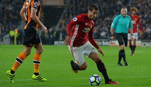 Henrikh Mkhitaryan kommt bisher auf 59 Einsatzminuten in der Premier League