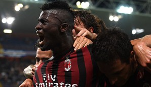 M'Baye Niang geht mittlerweile für Milan auf Torejagd