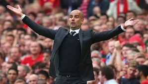 Pep Guardiola zählt die Citizens noch nicht zu den besten Teams in Europa