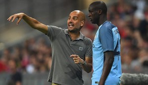 Pep Guardiola und Yaya Toure werden wohl keine Freunde mehr