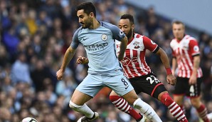 Ilkay Gündogan spielt seit dieser Saison bei Manchester City