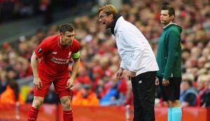 James Milner wurde von Jürgen Klopp zum Linksverteidiger umfunktioniert