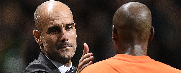 Fernandinho muss sich unter Pep Guardiola umstellen