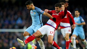 Sergio Agüero ist der beste Torschütze im Kader von Manchester City