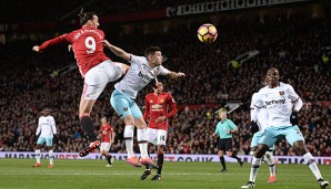 Zlatan Ibrahimovic erzielte den einzigen Treffer für ManUtd