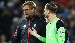 Jürgen Klopp stellt sich hinter seinen Torhüter Loris Karius