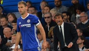 Branislav Ivanovic spielt unter Conte keine Hauptrolle mehr