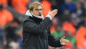 Jürgen Klopp ist unzufrieden mit seinen Spielern