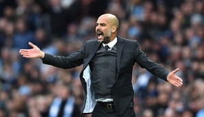 Guardiola ist noch nicht zufrieden mit der Leistung seines Teams