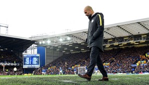 Pep Guardiola glaubt nicht mehr an den Titel in der Premier League