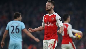 Skodran Mustafi überzeugt bei Arsenal London