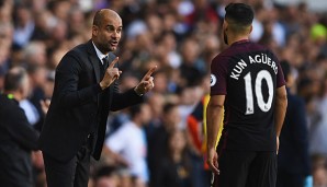 Sergio Agüero ist unter Pep Guardiola zum Ersatzspieler geworden