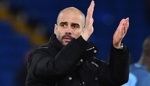 Pep Guardiola freut sich über ein Nachwuchstalent