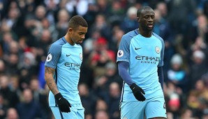 Gabriel Jesus und Yaya Tuore spielen beide regelmäßig für Pep Guardioala bei City