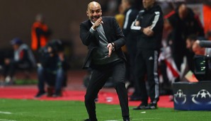 Pep Guardiola erlebt eine durchwachsene erste Saison