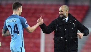 Pep Guardiola lobt John Stones