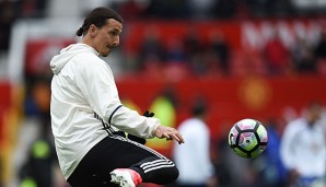 Zlatan Ibrahimovic spielt bei Manchester United eine gute Saison