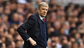 Arsene Wenger steht diese Saison bei den Fans massiv in der Kritik