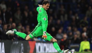 Asmir Begovic kam nur äußerst sporadisch für den FC Chelsea zum Einsatz