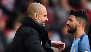 Sergio Agüero möchte mit Pep Guardiola über seine Zukunft sprechen