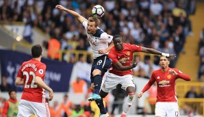 Harry Kane erzielte seinen ersten Treffer gegen United