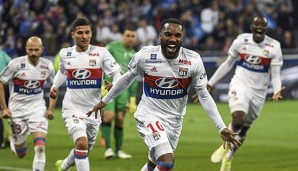 Alexandre Lacazette erzielte in der vergangenen Saison 28 Tore in der Ligue 1