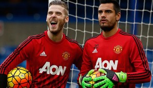 David De Gea und Sergio Romero