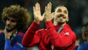 Zlatan Ibrahimovic gewann zuletzt mit Manchester United die UEFA Europa League