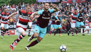 Marko Arnautovic hat sich bei West Ham schon gut eingelebt