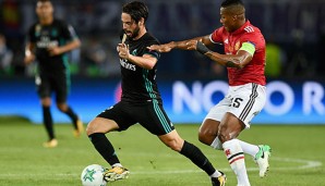 Isco hat für Manchester United einen zu großen Kopf.