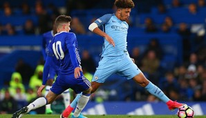 Jadon Sancho sorgte in den Nachwuchsmannschaften von Manchester City für Aufsehen