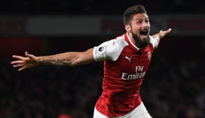 Olivier Giroud wurde am ersten Spieltag der Premier League zum Matchwinner