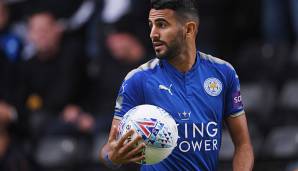 Riyad Mahrez wird vor allm mit Chelsea in Verbindung gebracht