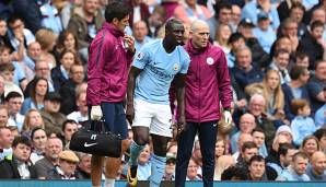 Benjamin Mendy war mit Andros Townsend von Crystal Palace zusammengeprallt