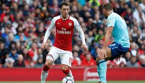 Mesut Özil könnte den FC Arsenal im Sommer ablösefrei verlassen