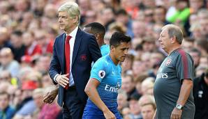 Keine guten Vorzeichen für das Kellerduell gegen den AFC: Zwischen Arsene Wenger und Alexis Sanchez kriselt es