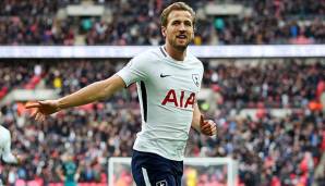 Harry Kane spielt für Tottenham Hotspur